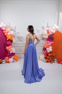 parma violet lilac prom dress, photo 2