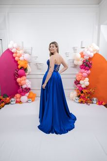 parma violet lilac prom dress, photo 4