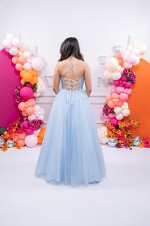 ballgown tulle pale blue, photo 2