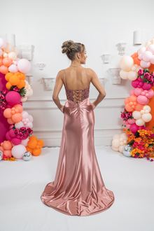 copper rose prom gown, photo 3