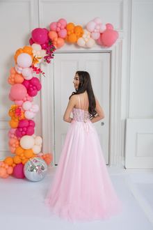 Pink a-line dress, photo 2