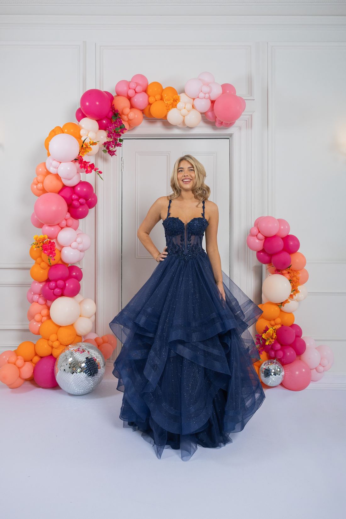 navy blue prom dress prom dresses Lancashire north west Blackpool
